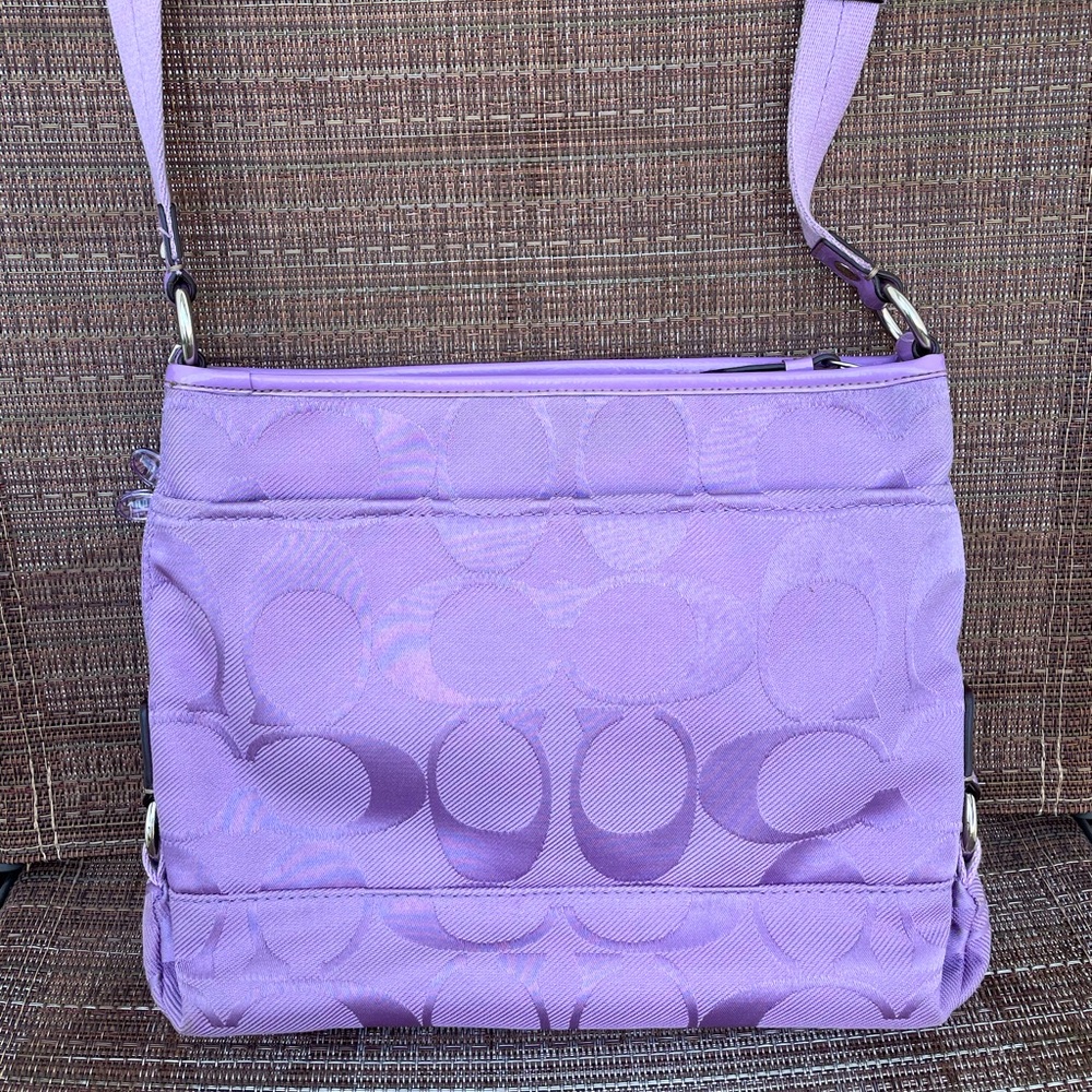 Vintage Coach Y2K Signature Crossbody - Picture 2 of 8